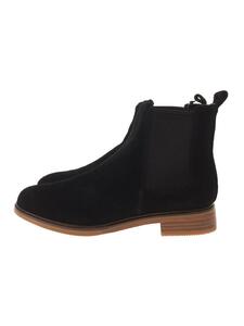 Clarks◆Clarkdale Arlo/61367321/UK5.5/BLK/ブラック/スウェード/ネット限定