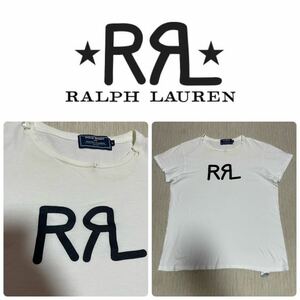 超激レア RRL ロゴ POLO SPORT タグ 半袖 Tシャツ L ralph lauren アクティ21 RLX 難アリ