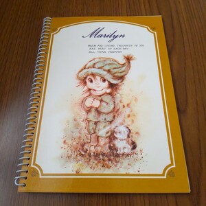 文具店在庫品☆ミドリ【Marilyn】B6リングノート☆