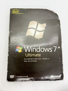 ◆08407) Microsoft マイクロソフト Windows 7 Ultimate 32bit / 64bit 2011 オペレーティング システム 【中古品】