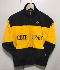 【美品】lecoq sportif Golf ルコック スポルティフ ゴルフ 薄手ナイロン ダウンジャケット CUTE&CRAZY サイズ S