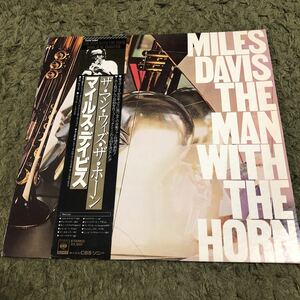 送料込み【帯付き】LP マイルス・デイビス　ザ・マン・ウィズ・ザ・ホーン　MILES DAVIS THE MAN WITH THE HORN