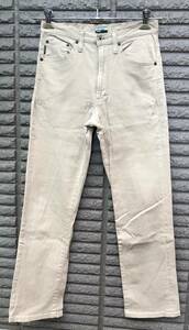 即決 ポールスミス ジーンズ メンズ ウエスト約71㎝ Sサイズ ジーパン デニム ベージュ ストレッチパンツ paul smith jeans