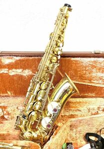 YAMAHA ヤマハ アルトサックス YAS-32 HENRI SELMER NIPPON GAKKI COLTD JAPAN 管楽器 ハードケース付き マウスピース 付属品つきセルマー 