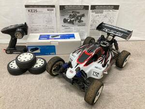 99B◆KYOSHO 京商 1/8 INFERNO NEO RACE SPEC readyset KE25 Syncro KT-201 プロポ マルチスターターボックス2.0 スペアタイヤ3個 取説付②