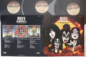 3LP Kiss Originals Ii (Japan Only Release VIP55046 CASABLANCA Japan Vinyl /00750