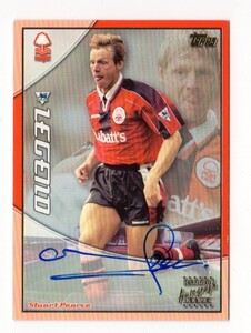 直書き【Stuart Pearce/スチュアート・ピアース】2003 TOPPS PREMIER GOLD AUTOGRAPH AUTO 直筆サインカード ノッティンガム・フォレスト