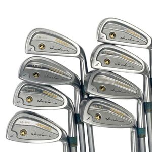 O2411-268-A ヒロ ホンマ/HONMA LB-606 CAVITY BACK 黒モグラ ＃4～11・S 8本セット ゴルフ ゴルフクラブ