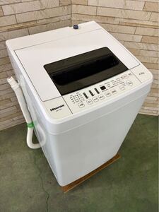 大阪送料無料★3か月保障付き★洗濯機★2020年★ハイセンス★4.5kg★HW-T45C★S-802