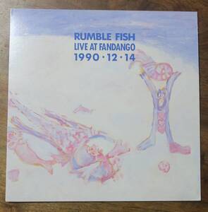 RUMBLE FISH片山道郎ランブルフィッシュLIVE AT FANDANGO 1990 12 14ぼくらの世界みどり虫Bang BangごめんねBabyトビウオ酔いどれの憂歌CD