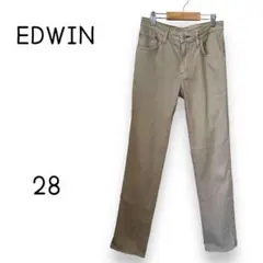 EDWIN エドウィン デニムパンツ ジーンズ ベージュ W28 日本製