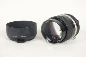 ★ 1円スタート ★ Nikon ニコン レンズ NIKKOR 85mm 1:2 中古 現状品 250101Y8609