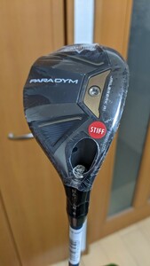 新品 キャロウェイ パラダイム ユーティリティ 5H 24° VENTUS TR5 for Callaway Sシャフト