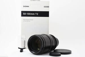 【元箱あり 】シグマ SIGMA Hi-Speed Zoom 50-100mm T2.0 SONY ソニー Eマウント #2303741A