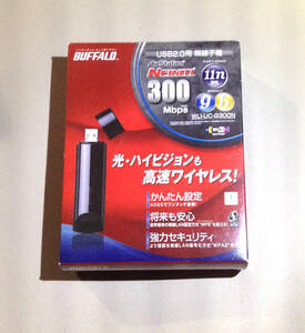 BUFFALO WLI-UC-G300N 高速 300MBps 11n/g/b USB2.0用 無線子機