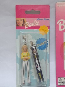 未開封 バービー 携帯 ストラップ Barbie Phone Strap バンダイ 2002