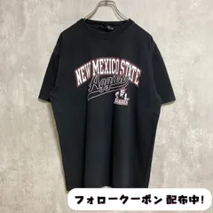 古着 used　GEAR FORSPORTS　半袖プリントカレッジＴシャツ　黒　ブラック　メキシコ　大学　アメフト　Aggies