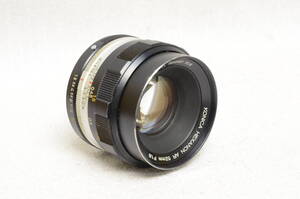 整備済み美品 コニカAR用 コニカ AR 52mm F1.8 