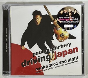 ◆PAUL McCARTNEY/ポール・マッカートニー◆OSAKA 2002 2ND NIGHT(2CD)02年大阪/プレス盤