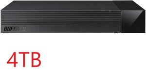 バッファロー BUFFALO 外付けハードディスク 4TB TV録画用HDD採用 みまもり合図forAV対応 24時間連続録画 日本製 HDV-LLD4U3BA/N　保証有