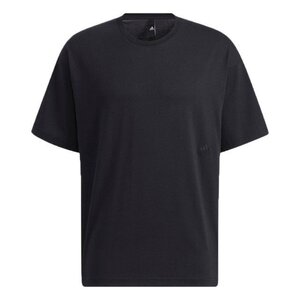 アディダス adidas 半袖Tシャツ WRD 黒 メンズ HD2486 ブラック 夏物 バックプリント 表記サイズL