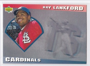 【ホログラムカード】1993Upper Deck #7 Ray Lankford