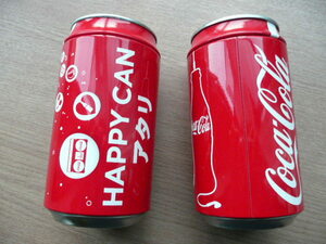 非売品 コカコーラ HAPPY CAN 【シェアスピーカー ＆ カラーイヤホン】セット！！