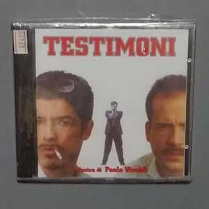 送料無料　TESTIMONI　目撃者　パオロ・ヴィヴァルディ　サントラCD　サウンドトラック　Paolo Vivaldi　Soundtrack　ost　新品未開封