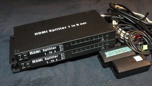 HD-108SP HDMI Splitter 1in 8out HDMI分配器 ２台 (02)