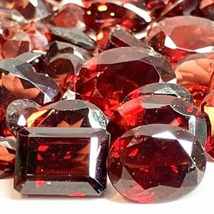 ★天然ガーネットおまとめ ★J約100ct/ 20g ルース 裸石 宝石 ジュエリー jewelry garnet 柘榴石 