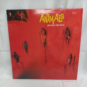 The animals アニマルズ Greatest Hits Live! エリックバートン LPレコード