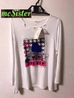 MC SISTER エムシーシスター  タグ付き未使用 長袖Tシャツ