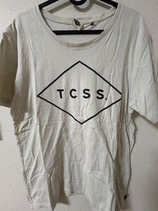 tcss クリティカルスライド　tシャツ　メンズ　ベージュ　L 古着 半袖Tシャツ