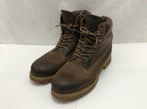 Timberland レザー ブーツ メンズ 9.5W 約27.5cm相当 27097 ティンバーランド 24111801