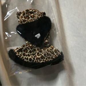 Gift ぬいぐるみ用ポンチョ ヒョウ 新品未使用 ギフト ヒョウ柄 豹柄 衣装