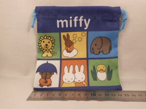 【即決、送料140円】ミッフィー 巾着【71780】可愛い miffy 小物 巾着袋