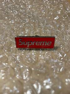 ★入手困難・激レア★Supreme Box Logo Pin ピンバッジ シュプリーム ピンズ　