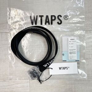 24aw 2024 新品 WTAPS ダブルタップス WEBBING BELT POLY 242MYDT-AC03 ウェビング ベルト ポリ BLACK ブラック サイズ FREE 701