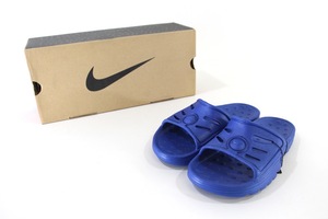 【希少 廃盤品】NIKE SLIDE-SWOOSH 4 23cm ブルー/ブルー 青 サンダル スライド スウォッシュ ナイキ スリッパ ベナッシ