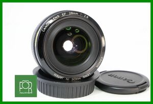 【同梱歓迎】【動作保証・点検済】良品■キヤノン Canon EF 28mm F2.8■AM748