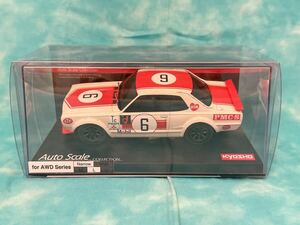 レア送無 新品 ミニッツ ASC MA-020 日産 スカイライン 2000GT-R (KPGC10)レーシング 1972 #6 レッド MZP472R 京商MINI-Zレーサー ミニッツ