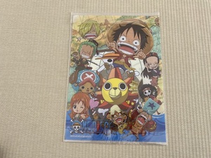 ONE PIECE　ワンピース　A4　クリアファイル　未使用