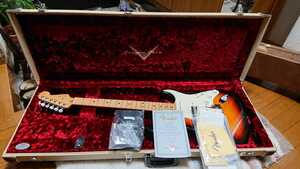 フェンダー ☆YouTube『https://youtu.be/9hVuvGl5w5c 』動画有り fender custom Dlx stratocaster ネック 虎目 希少 綺麗 USA Japan 