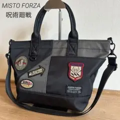 MISTO FORZA ミストフォルツァ 呪術廻戦 コラボ ミニトートバッグ 黒