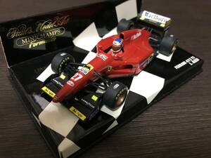 1/43 MINICHAMPS 【Marlboro】 フェラーリ 412T1 #27 J.アレジ マラネロ・テスト 1994