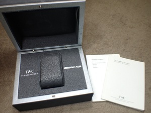 希少！ IWC Ref,3227 INGENIEUR インヂュニア取扱説明書 AMGコラボ純正ケース GARANTIE冊子