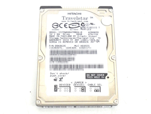 Hitachi Travelstar 80GN (IC25N080ATMR04-0) 80GB 2.5インチ IDE 4200rpm