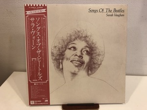 【中古品】サラ・ヴォーン ( sarah vaughan )/ Songs Of The Beatles P-10987A LP マーティ・ペイチ 帯付　#100915