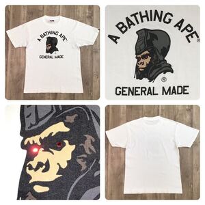 ★ムック限定★ スワロフスキー EYE General Tシャツ Mサイズ a bathing ape BAPE swarovski ジェネラル エイプ ベイプ ラインストーン w45