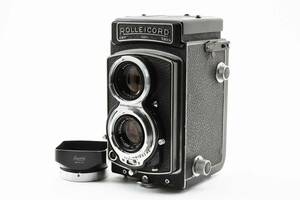 14647 ★整備済美品★ Rollei cord IV ローライコード 4 型 75mm F3.5　中判 2眼レフ フィルム カメラ